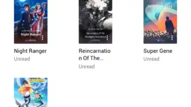 Webnovel скриншот 8