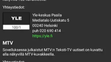 TekstiTV скриншот 2