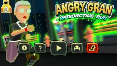 Angry Gran Radioactive Runaway скриншот 4