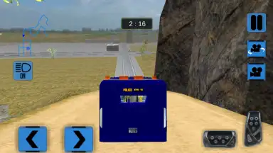 Police Bus Prisoner Transport скриншот 1