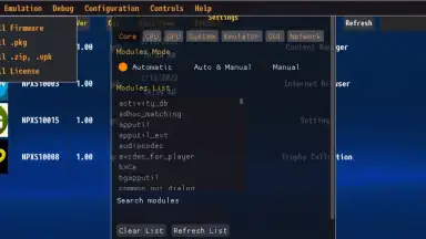 Vita3K скриншот 2