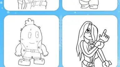 Coloring Brawl Stars скриншот 3