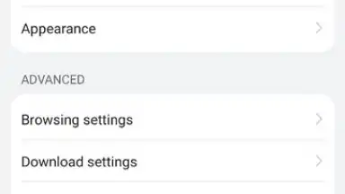 HUAWEI Browser скриншот 7