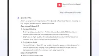 Qwen Chat скриншот 1