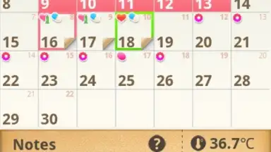 Period Calendar скриншот 1