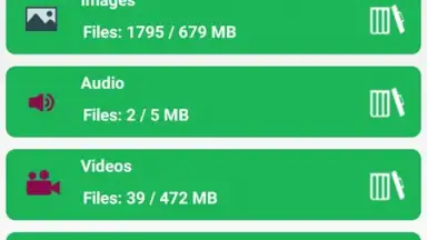 Fast WhatsApp Cleaner скриншот 3