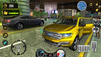 Taxi Games Car Simulator 3D скриншот 4