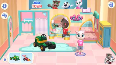 Talking Tom Town скриншот 7