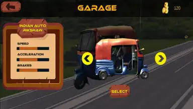 Autorickshaw Tuktuk Hill Drive скриншот 2