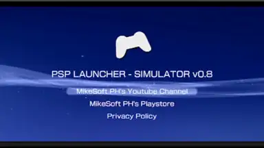 PSP Simulator - Launcher скриншот 3