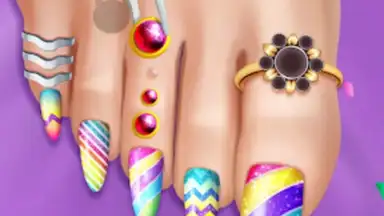 ASMR Salon: Foot Care Makeup скриншот 7