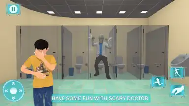 Scary Doctor 3D Pranks Fun скриншот 3