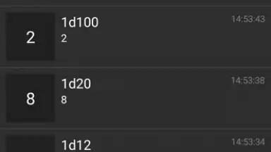 RPG Simple Dice скриншот 2