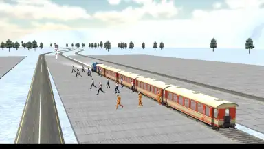 Train Passenger Driving Simulator скриншот 4