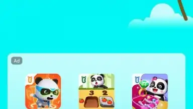 Baby Panda's Body Adventure скриншот 2