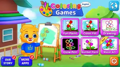 Coloring Games: Color & Paint скриншот 2