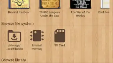 Cool Reader GL скриншот 4