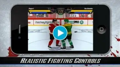 Hockey Fight Lite скриншот 1
