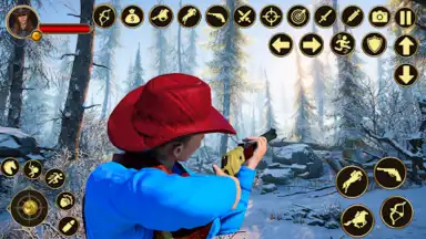 West Cowboy Games Horse Riding скриншот 9