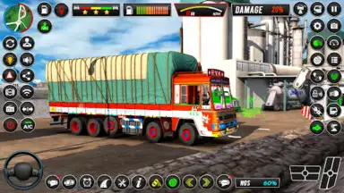 Indian Truck Cargo Lorry Games скриншот 1