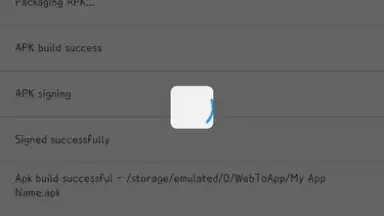 WebToApp скриншот 3