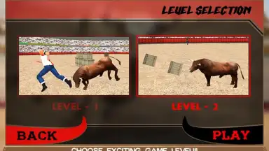 Angry Bull Attack Arena Sim 3D скриншот 3