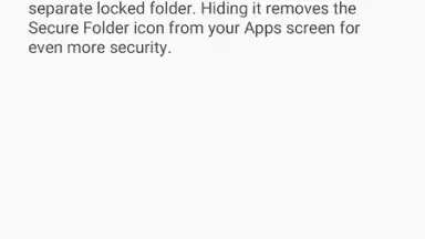Secure Folder (Samsung) скриншот 2