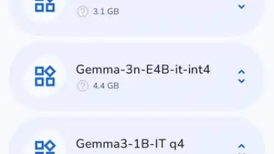 Google AI Edge Gallery скриншот 2
