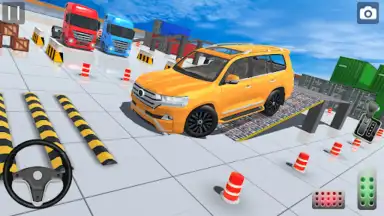 Real Euro Truck Parking Games скриншот 2
