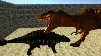 Dino Anky vs T-Rex Colloseum скриншот 3