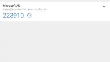 Microsoft Authenticator скриншот 10