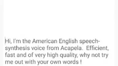Acapela TTS Voices скриншот 6