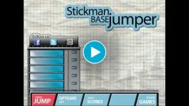 Stickman Base Jumper скриншот 1