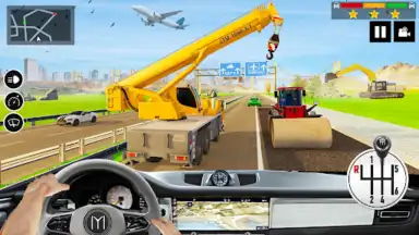 Road Construction Simulator 3D скриншот 7