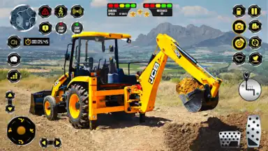 JCB Excavator Simulator Games скриншот 2