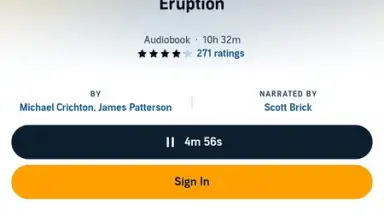 Audible скриншот 12