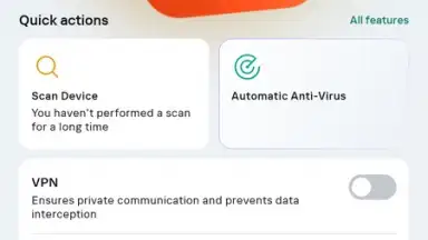 Kaspersky Antivirus & VPN скриншот 1