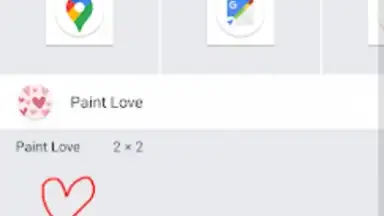 Paint Love - widget for couple скриншот 2