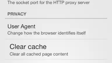 Orweb: Private Web Browser скриншот 12