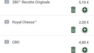 McDo+ скриншот 2