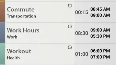 Schedule Planner Classic скриншот 6