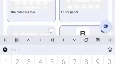 Yandex Keyboard скриншот 1