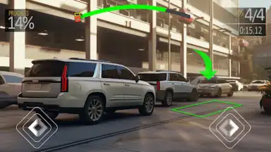 Offroad Prado Parking Car Game скриншот 3