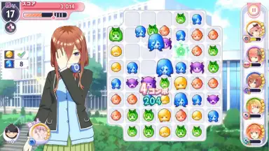 The Quintessential Quintuplets: The Quintuplets Can’t Divide the Puzzle Into Five Equal Parts скриншот 2