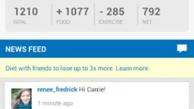 Calorie Counter - MyFitnessPal скриншот 3