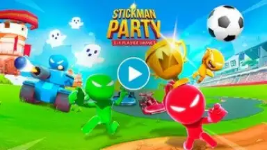 Stickman Party скриншот 1