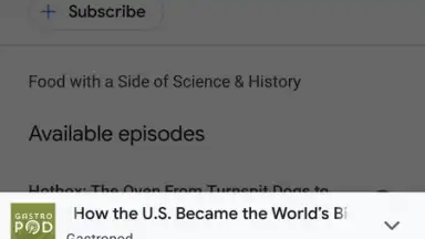 Google Podcasts скриншот 6