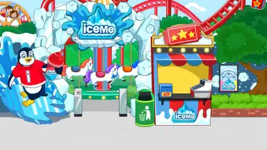 My Town : ICEME Amusement Park Free скриншот 4