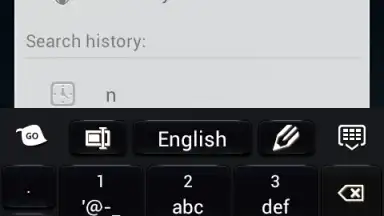 Black Style Keyboard скриншот 1