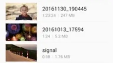 Samsung Video Library скриншот 2